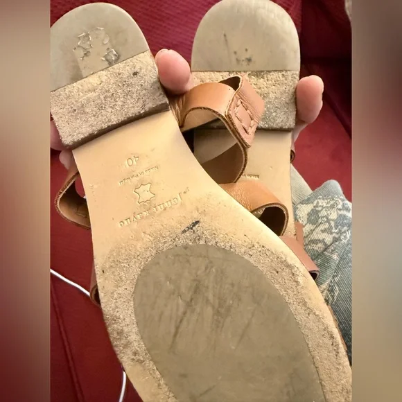 Jenni Kayne Lake Fisherman Sandals in Cognac - Picture 6 of 8